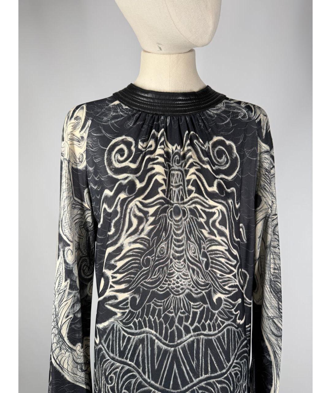 JEAN PAUL GAULTIER Мульти вискозное коктейльное платье, фото 3