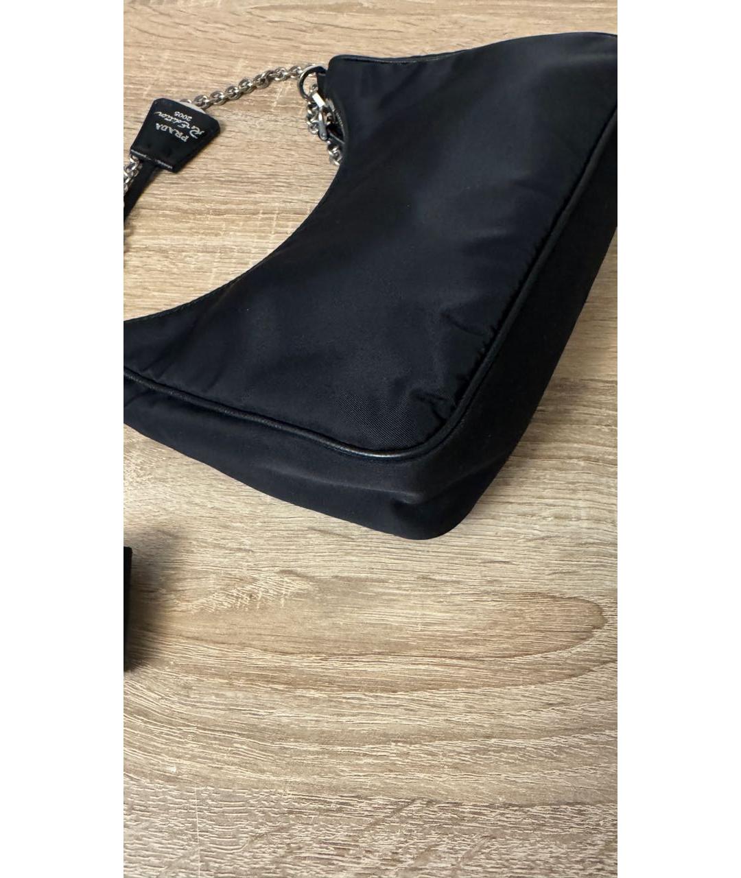 PRADA Черная сумка через плечо, фото 5