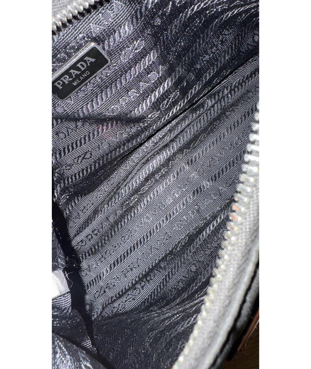 PRADA Черная сумка через плечо, фото 8