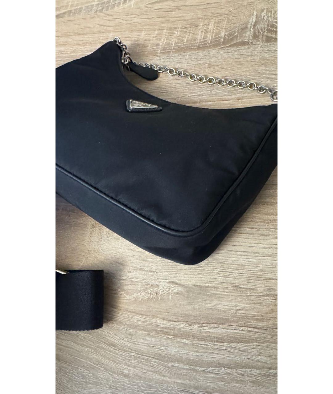 PRADA Черная сумка через плечо, фото 6
