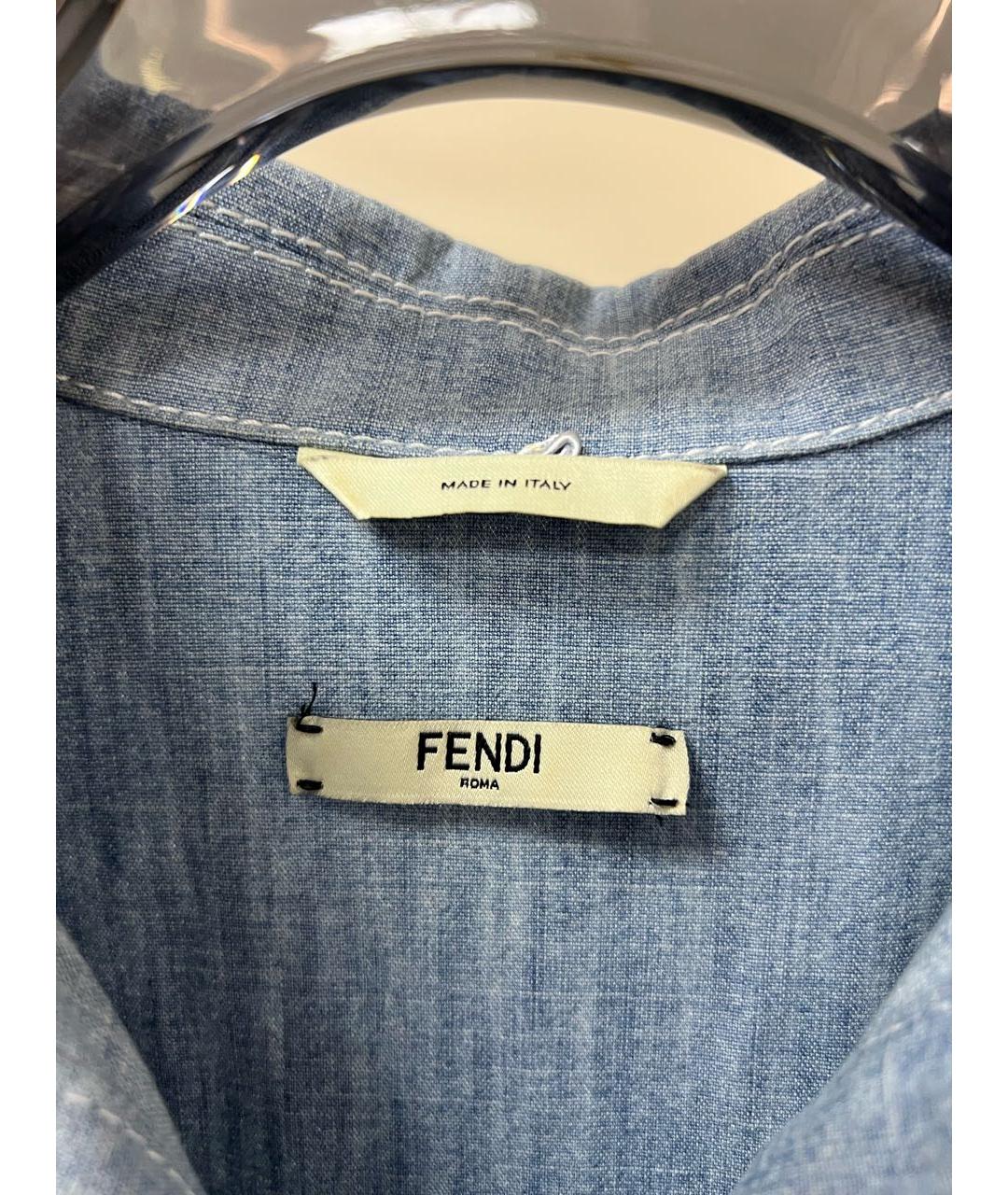 FENDI Синий комбинезон, фото 4