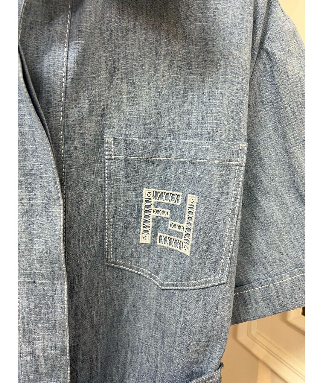 FENDI Синий комбинезон, фото 8