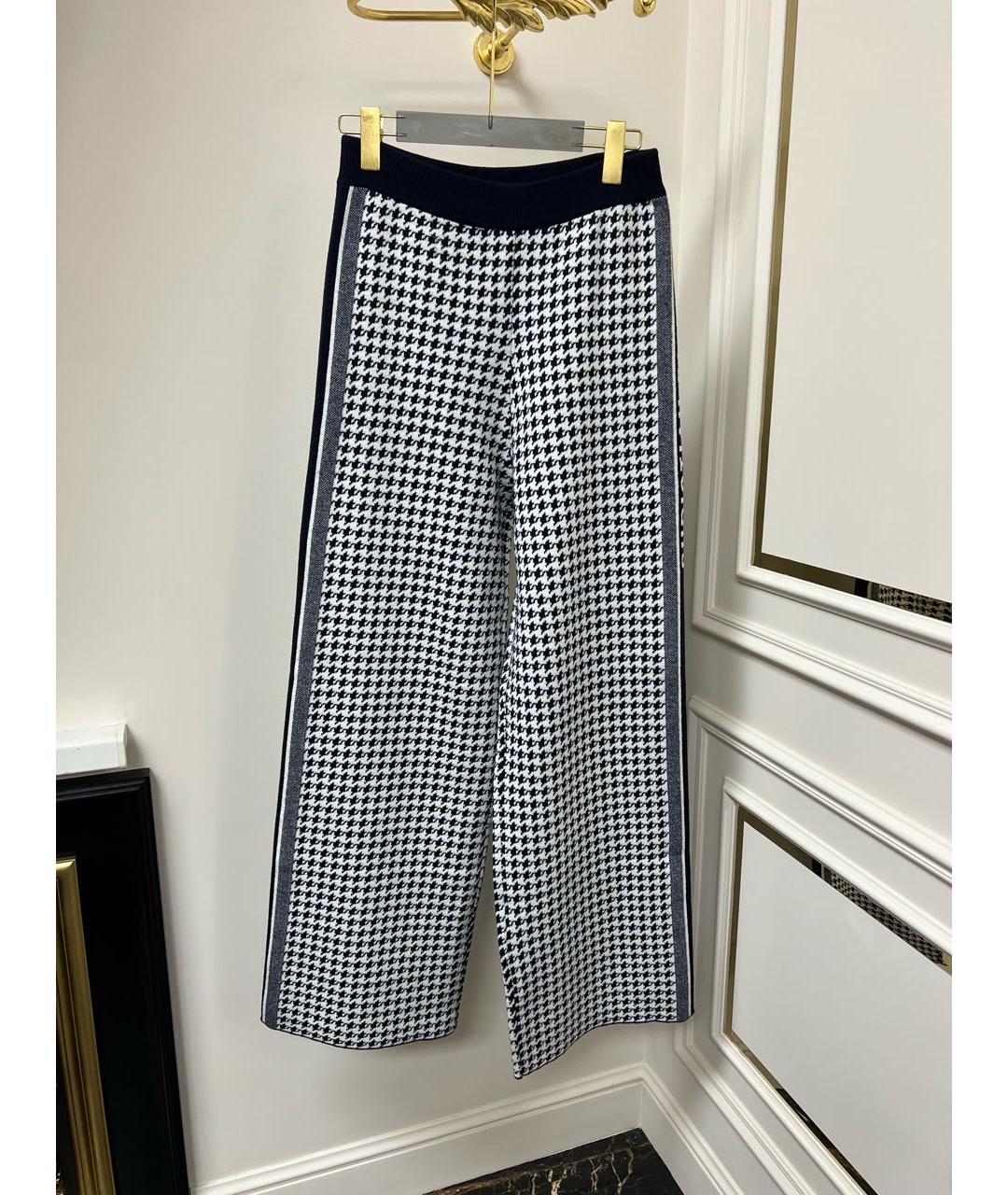 CHRISTIAN DIOR Мульти брюки широкие, фото 2