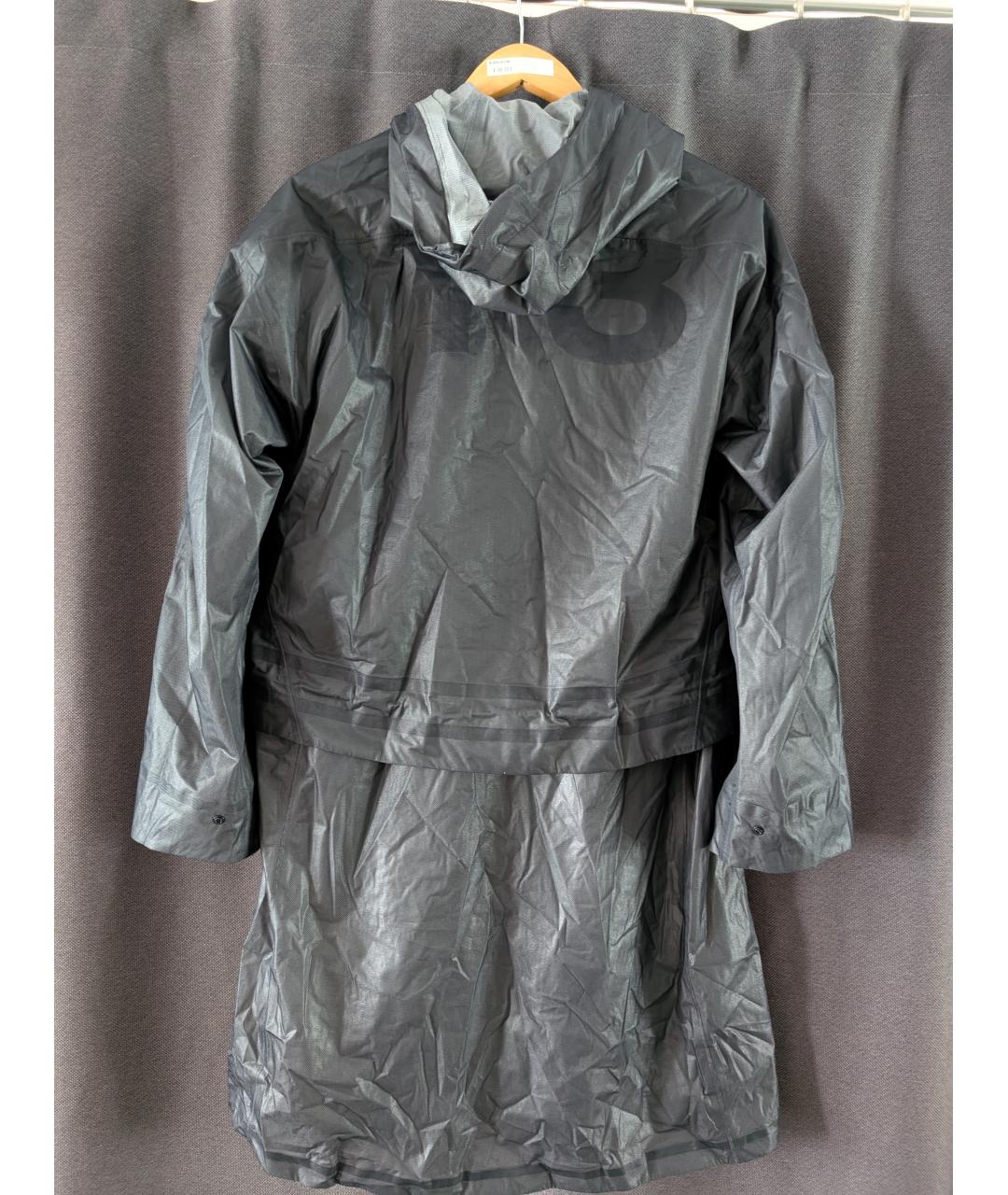 Y-3 Черная полиамидовая куртка, фото 3