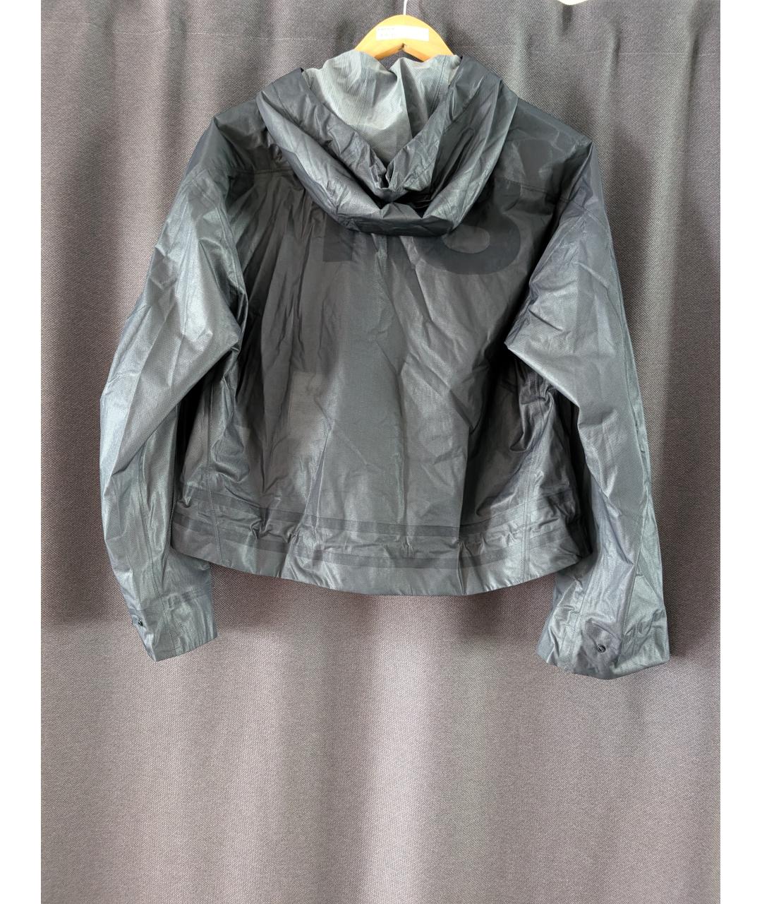 Y-3 Черная полиамидовая куртка, фото 7