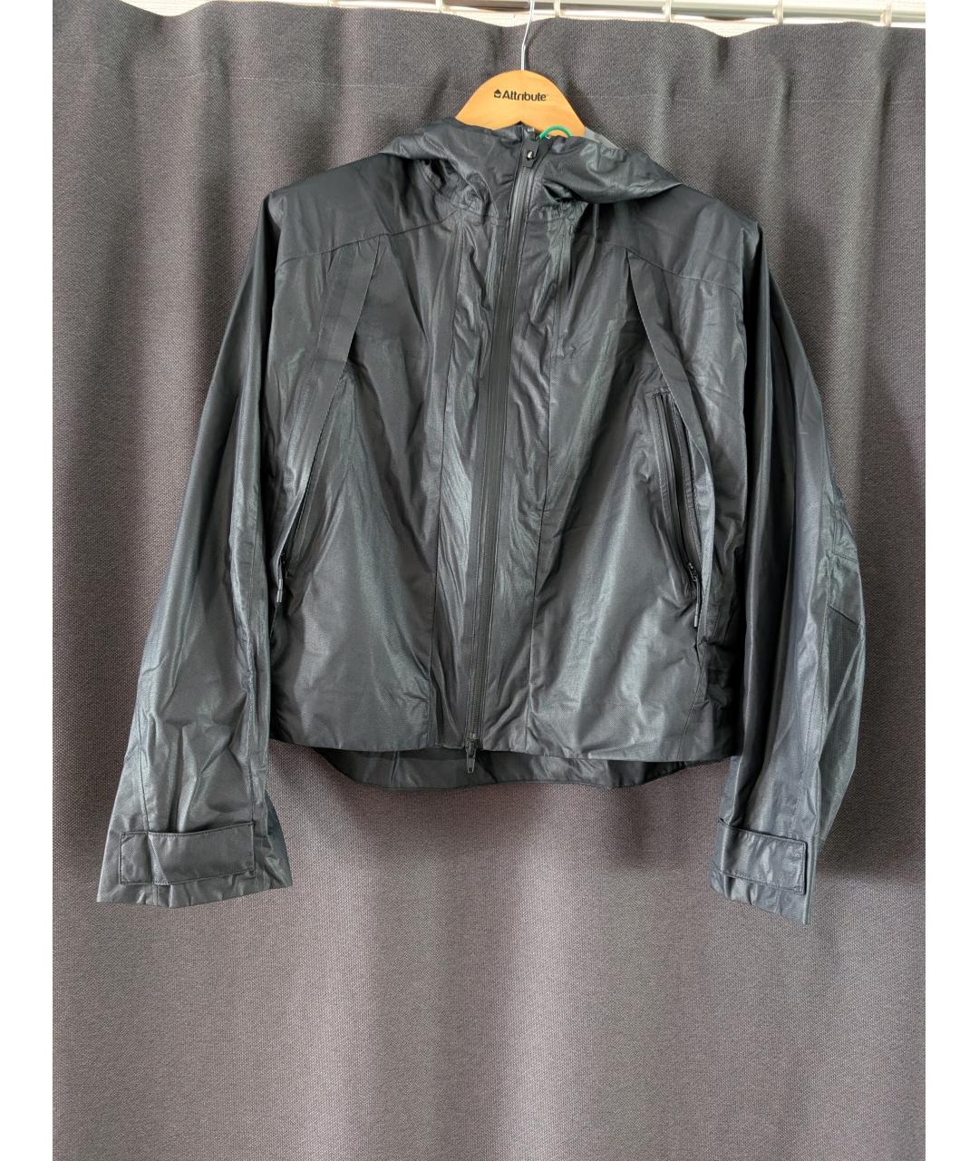 Y-3 Черная полиамидовая куртка, фото 6