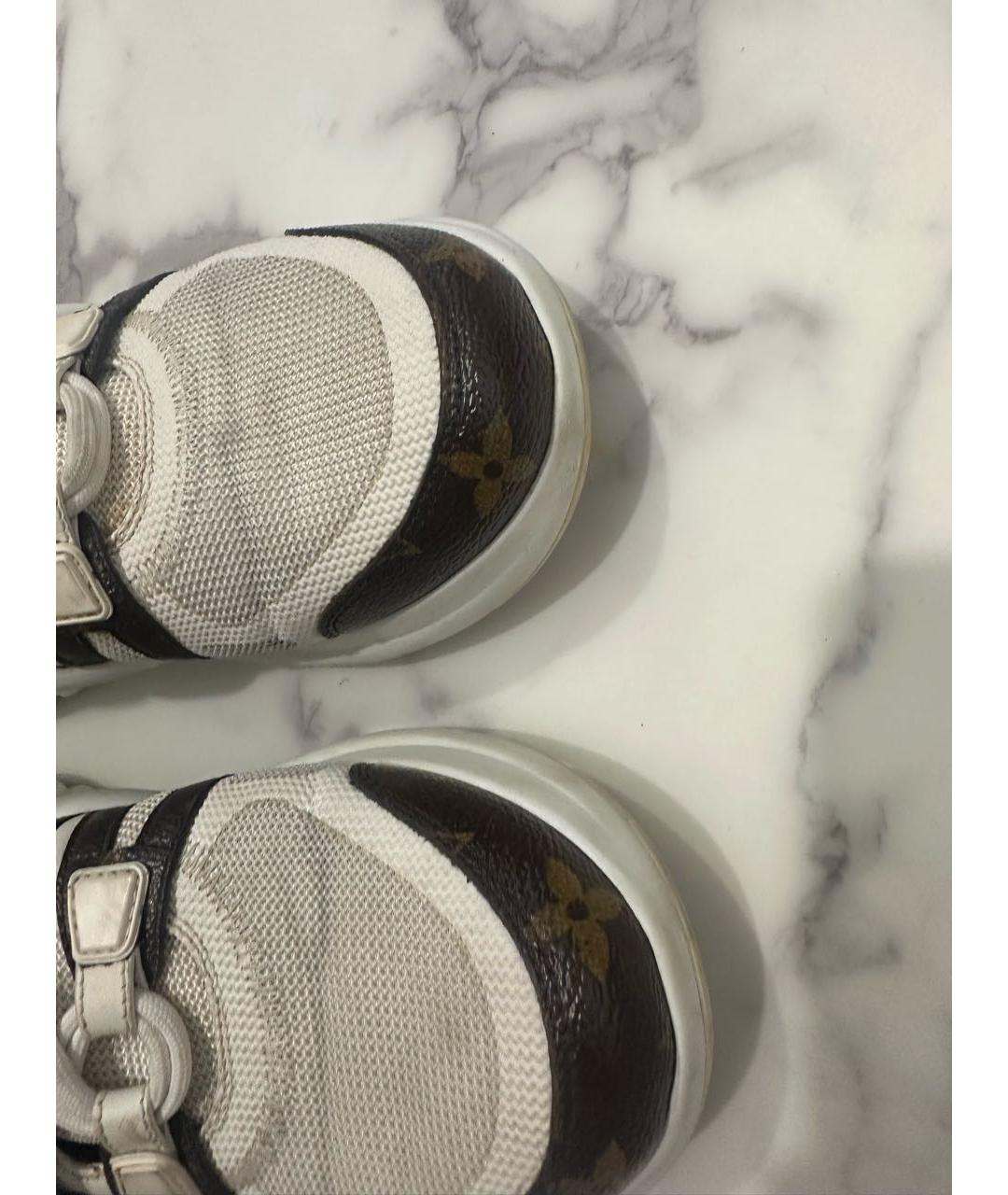 LOUIS VUITTON Мульти текстильные кроссовки, фото 8