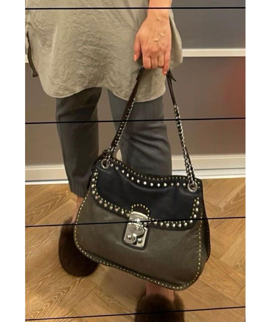 MIU MIU Мульти кожаная сумка через плечо, фото 6