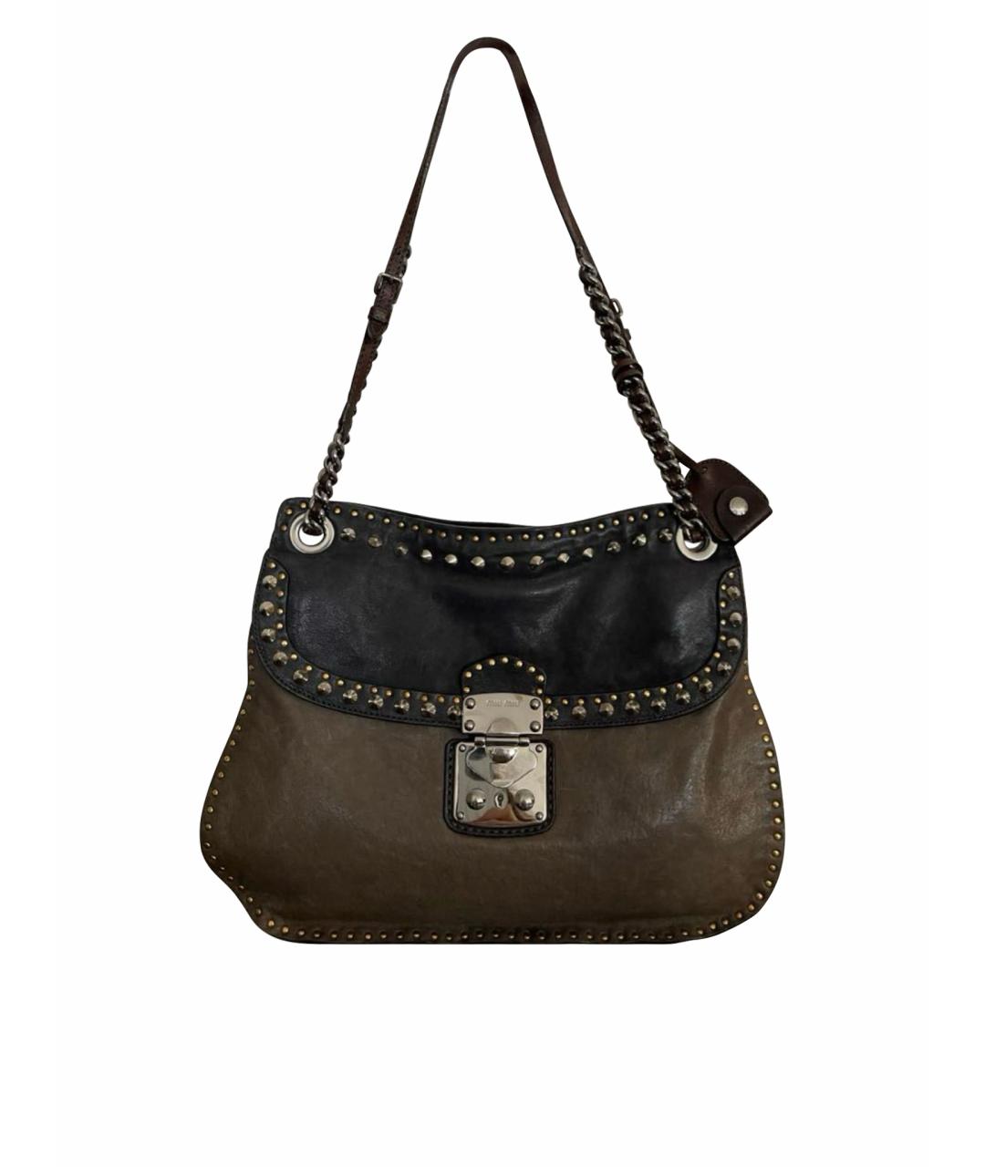 MIU MIU Мульти кожаная сумка через плечо, фото 1