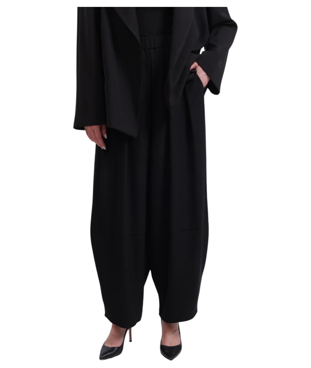 MEIMEIJ Черные прямые брюки, фото 1