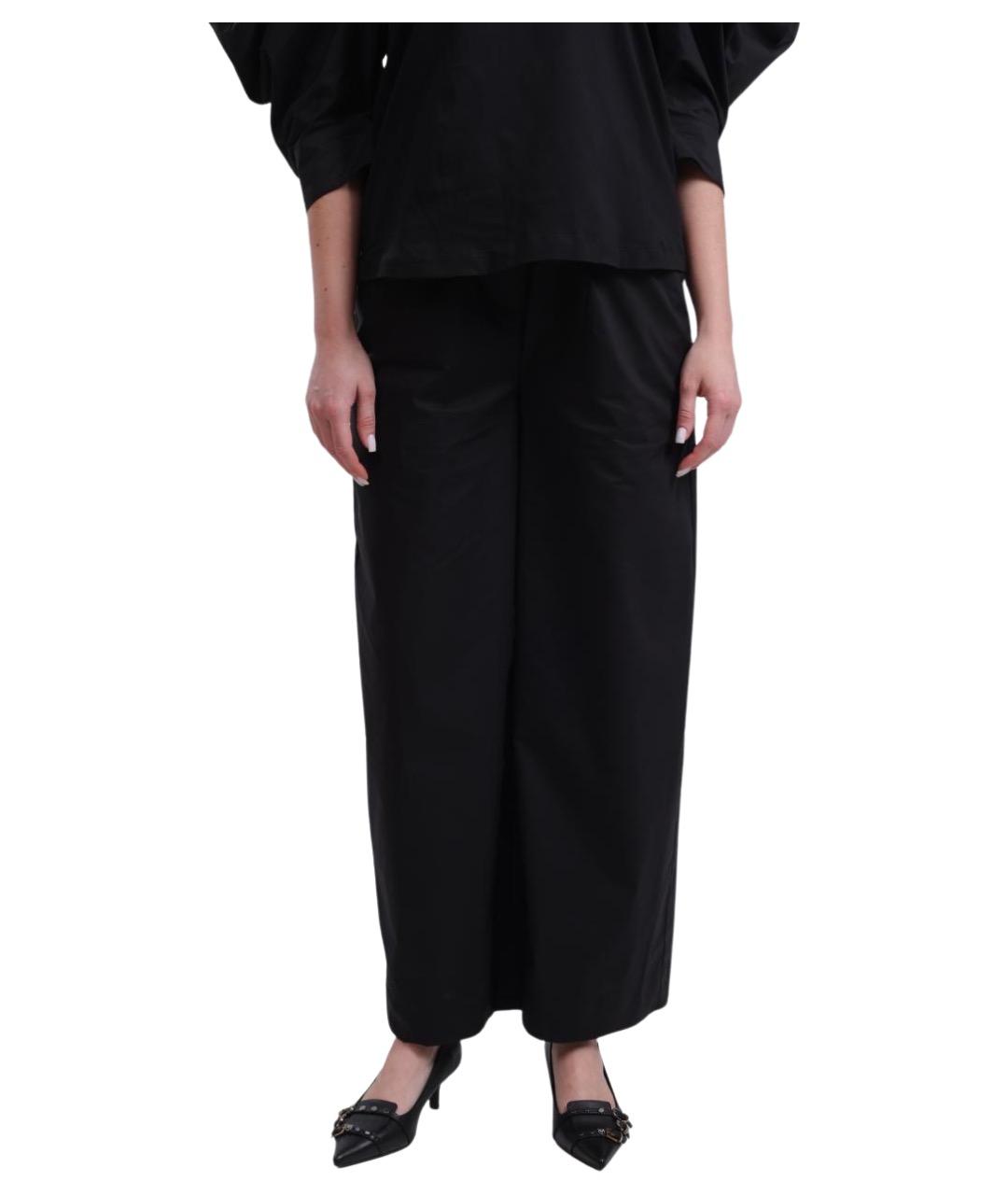 MEIMEIJ Черные прямые брюки, фото 1