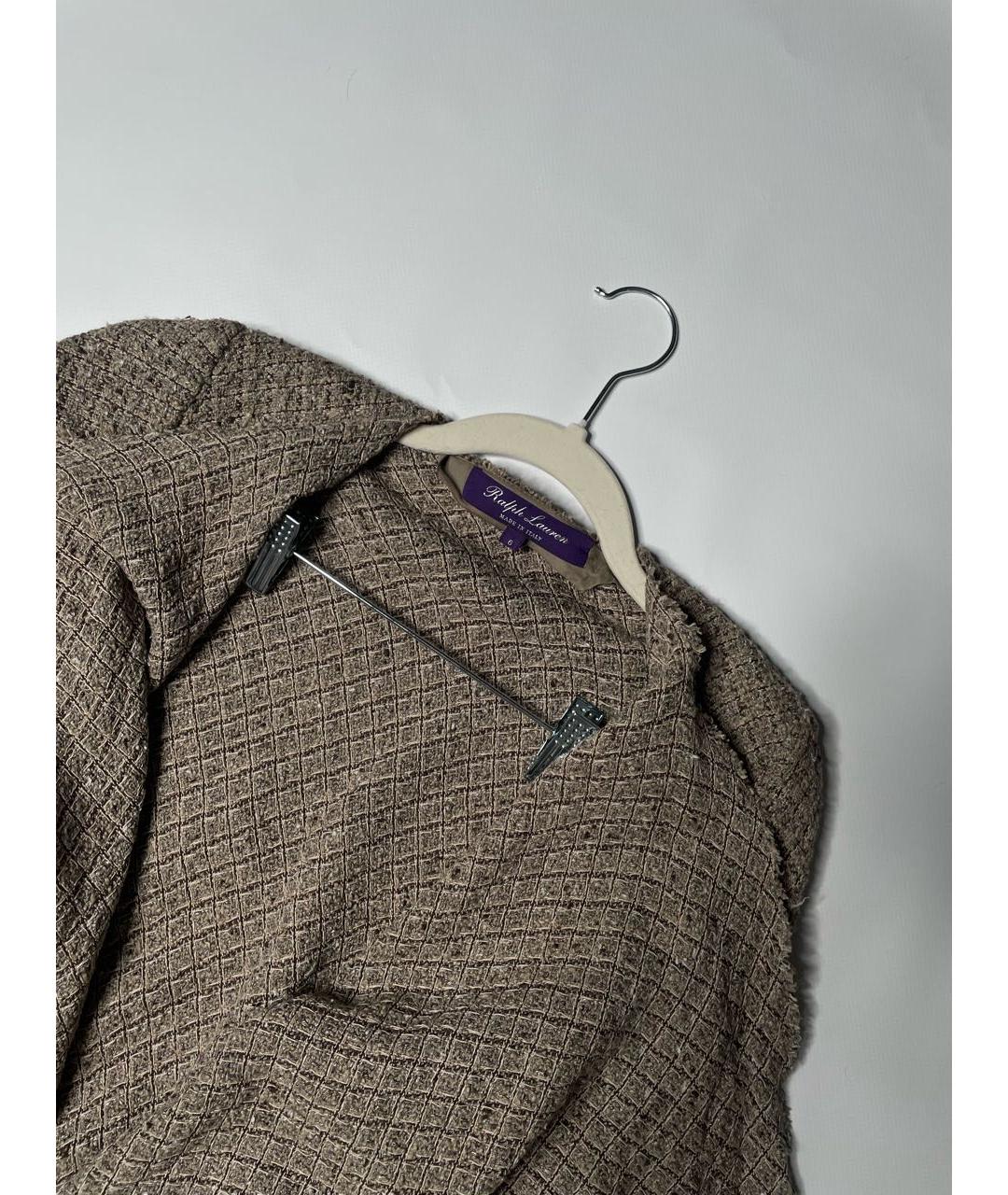 POLO RALPH LAUREN Бежевый хлопковый тренч/плащ, фото 2