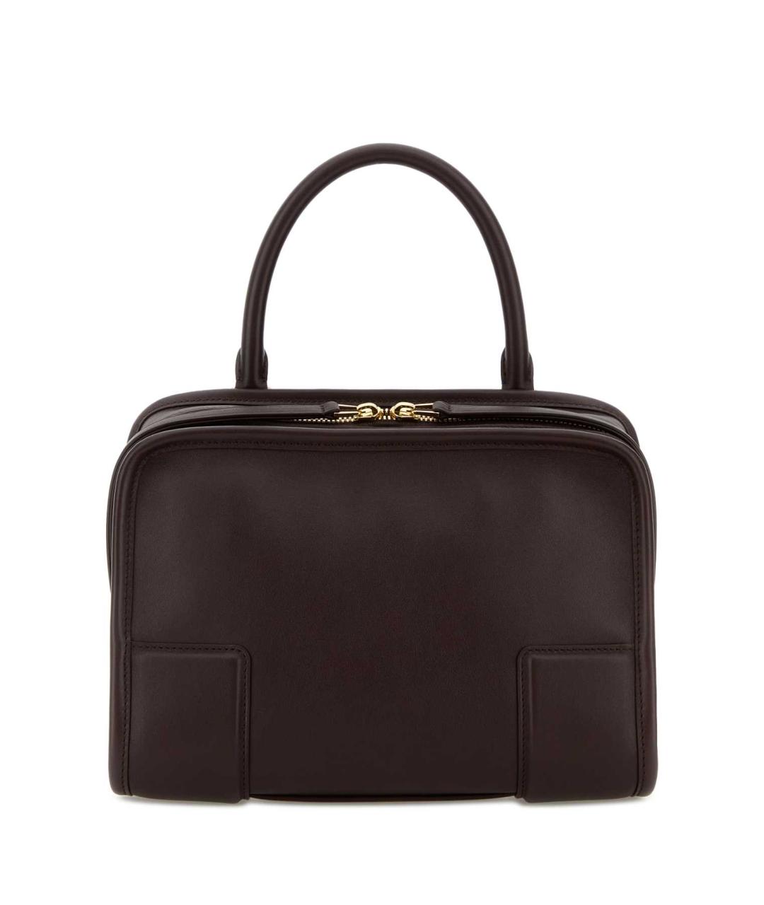 LOEWE Коричневая кожаная сумка тоут, фото 1