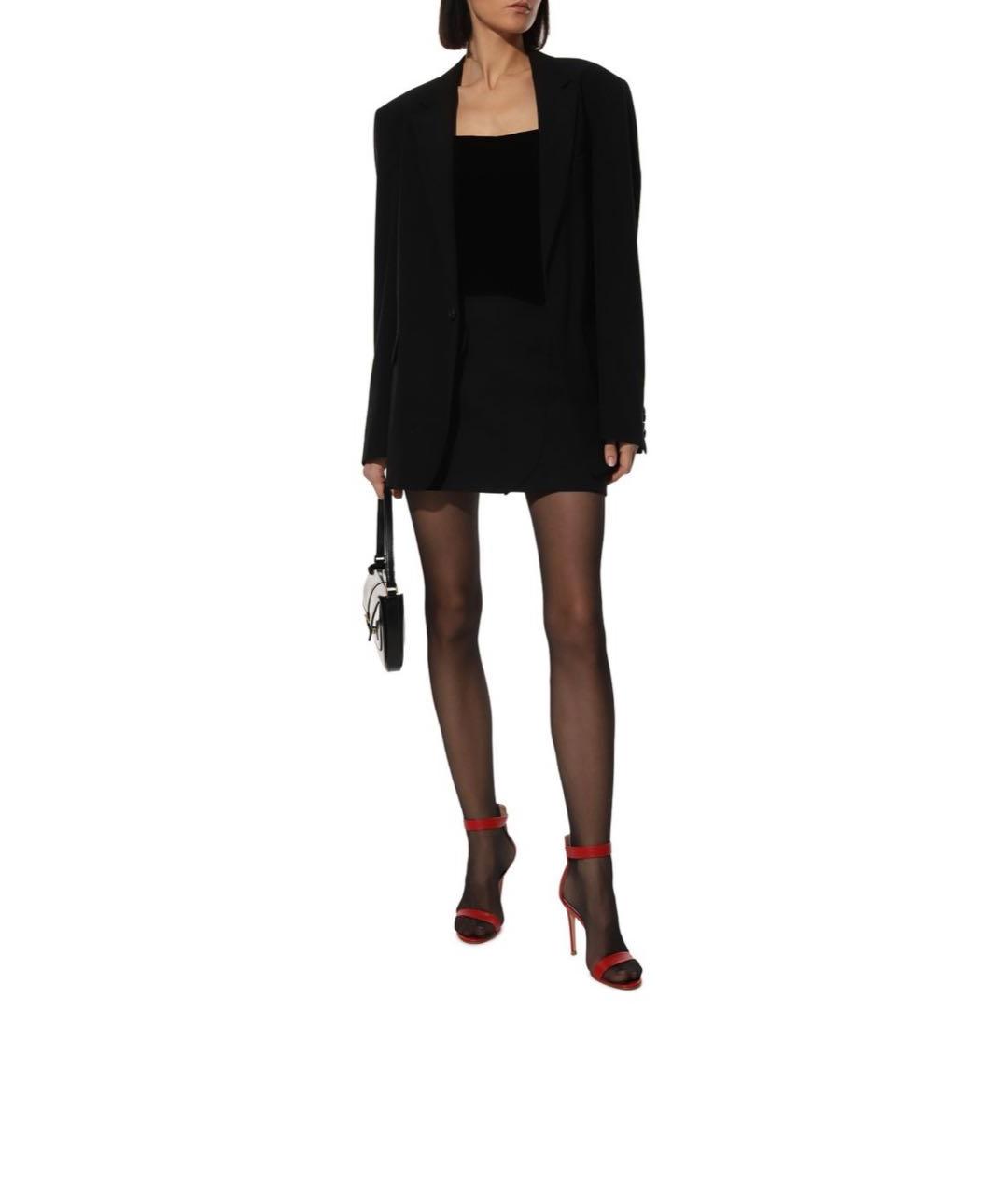 GIANVITO ROSSI Красные кожаные босоножки, фото 7