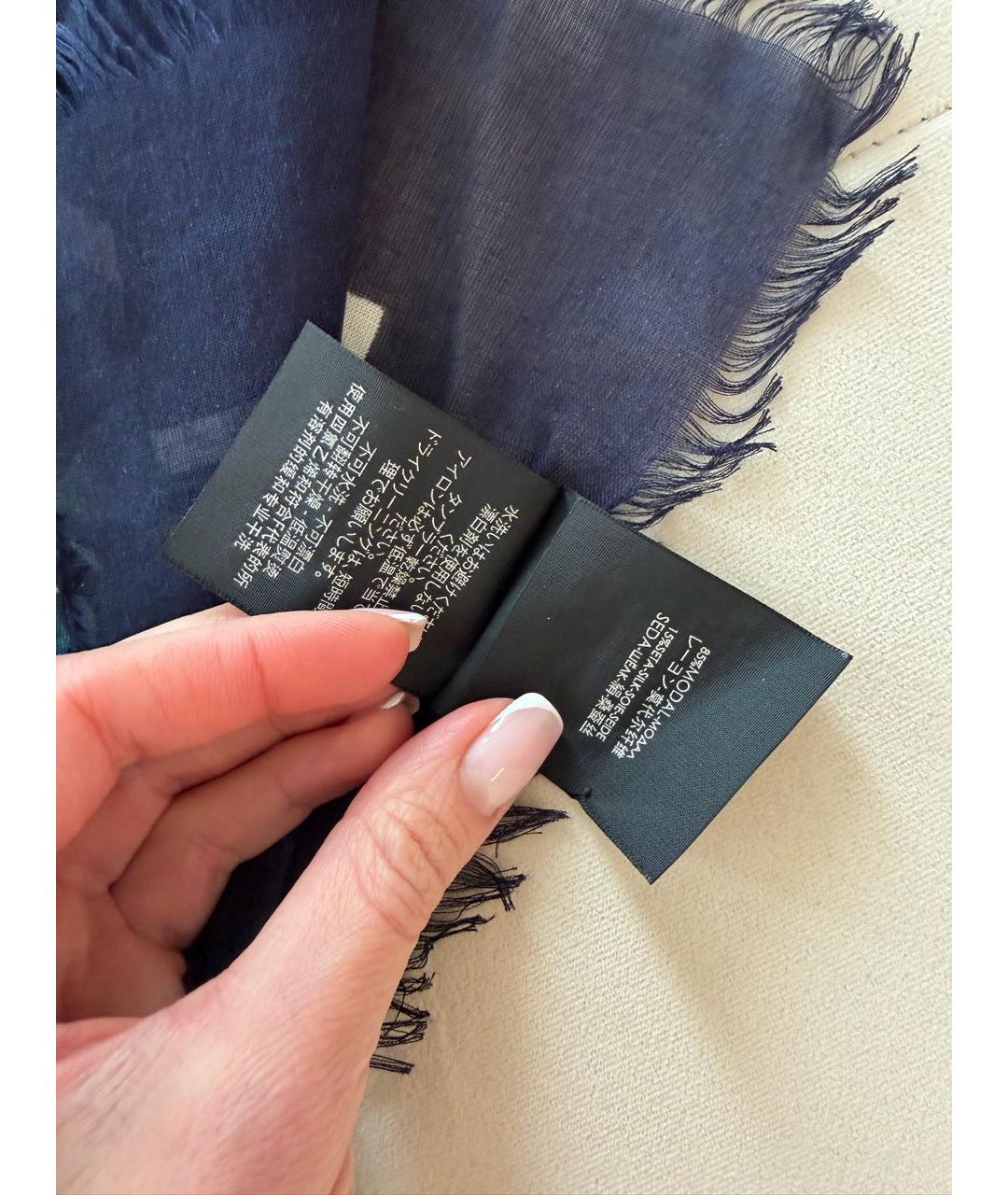 GUCCI Мульти шерстяной платок, фото 5