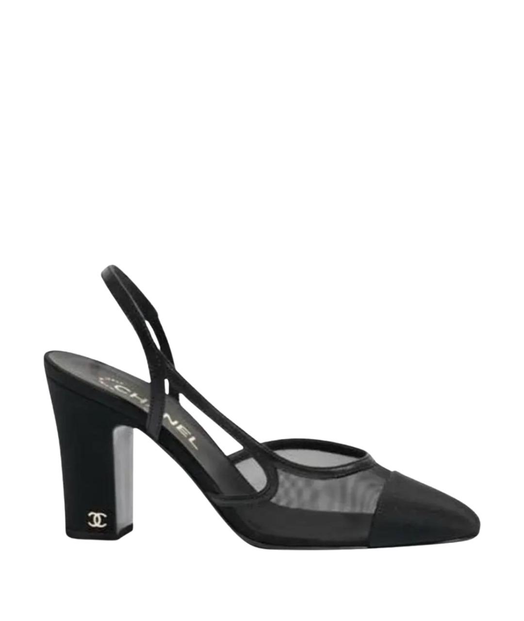 CHANEL Черные туфли, фото 1