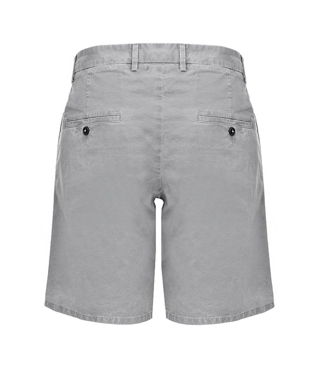 DOLCE&GABBANA Серые хлопковые шорты, фото 2