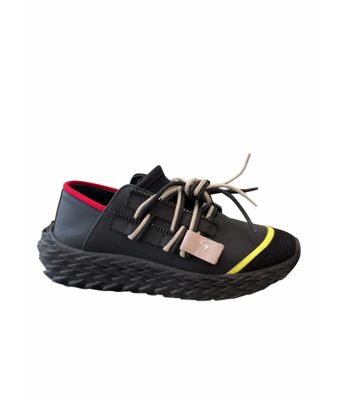 GIUSEPPE ZANOTTI DESIGN Мульти кожаные кеды, фото 1