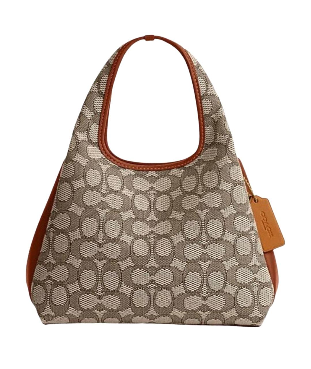 COACH Бежевая сумка тоут, фото 1