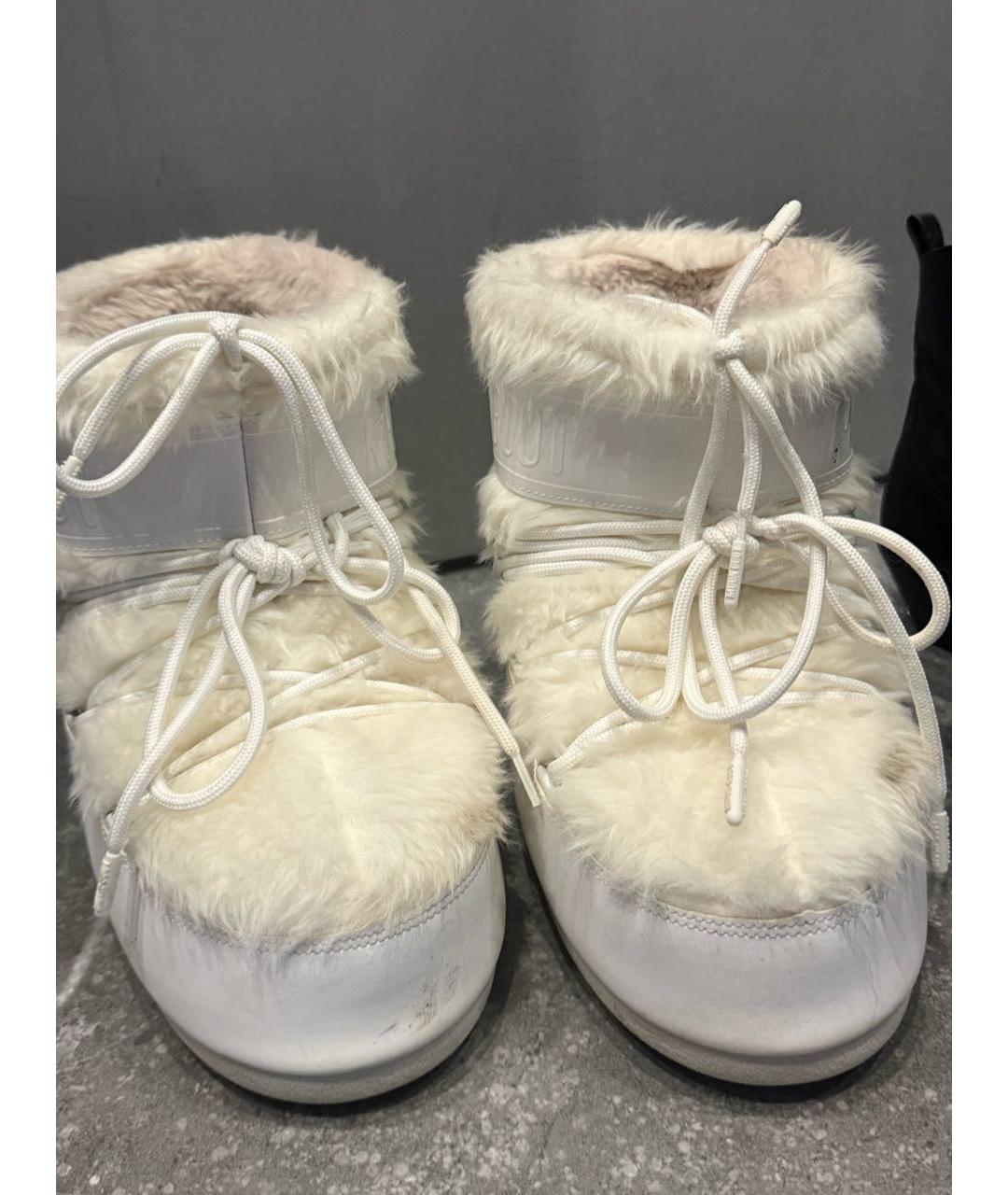 MOON BOOT Белые ботинки, фото 3