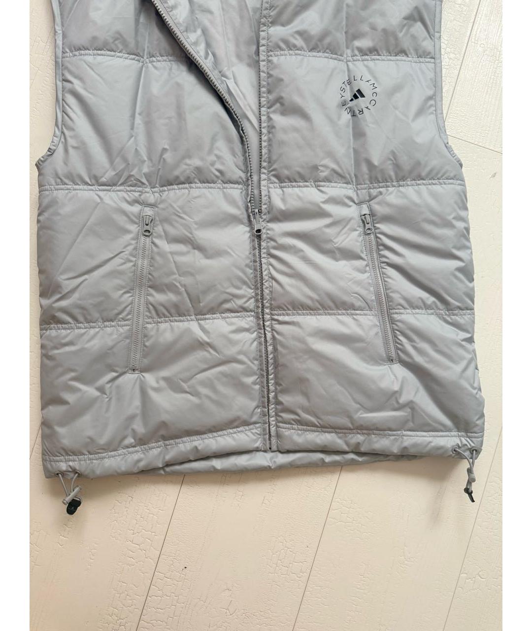 ADIDAS BY STELLA MCCARTNEY Серый полиэстеровый жилет, фото 4
