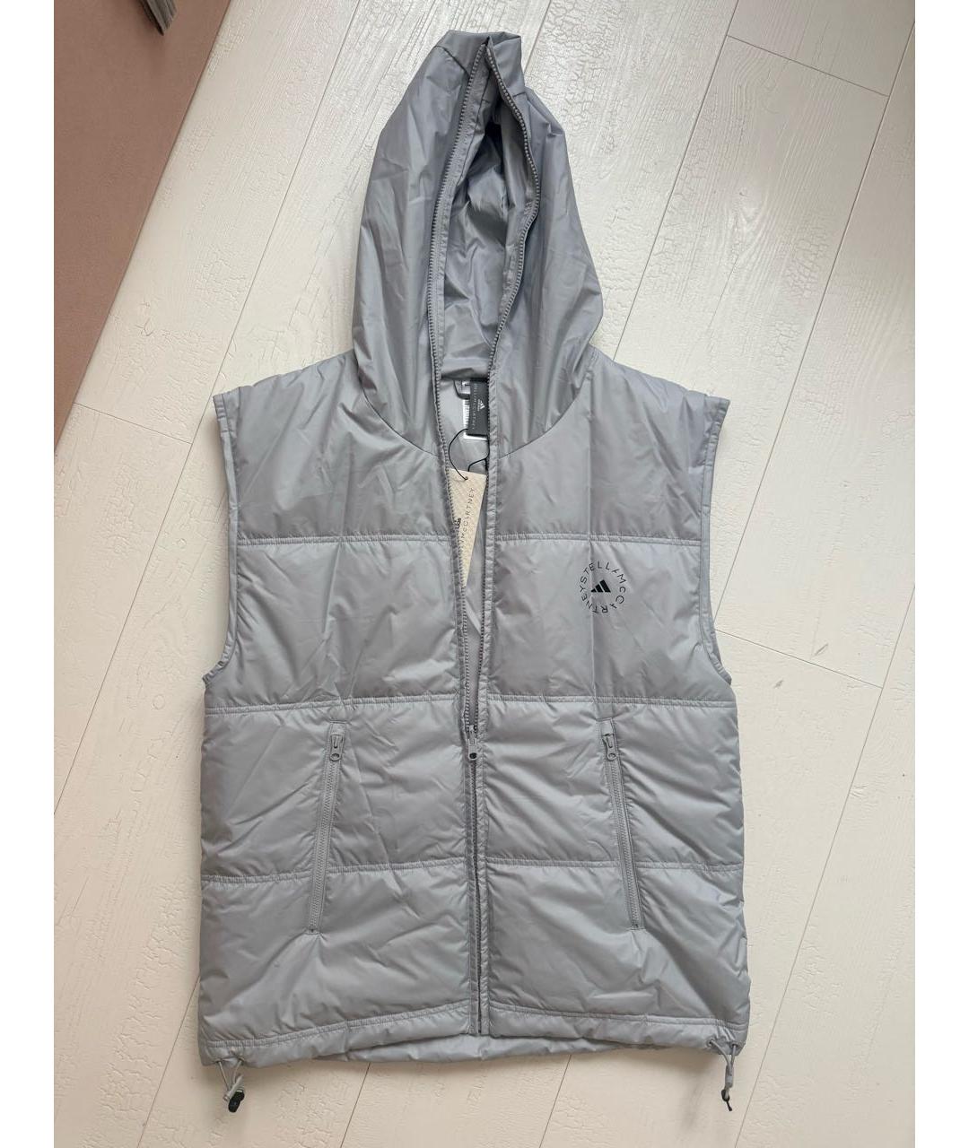 ADIDAS BY STELLA MCCARTNEY Серый полиэстеровый жилет, фото 9