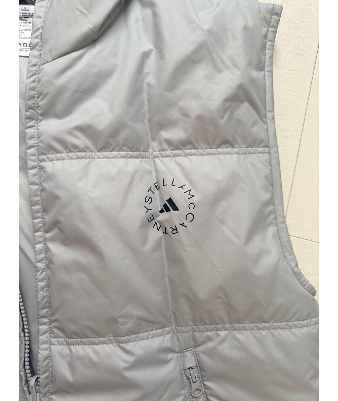 ADIDAS BY STELLA MCCARTNEY Серый полиэстеровый жилет, фото 6