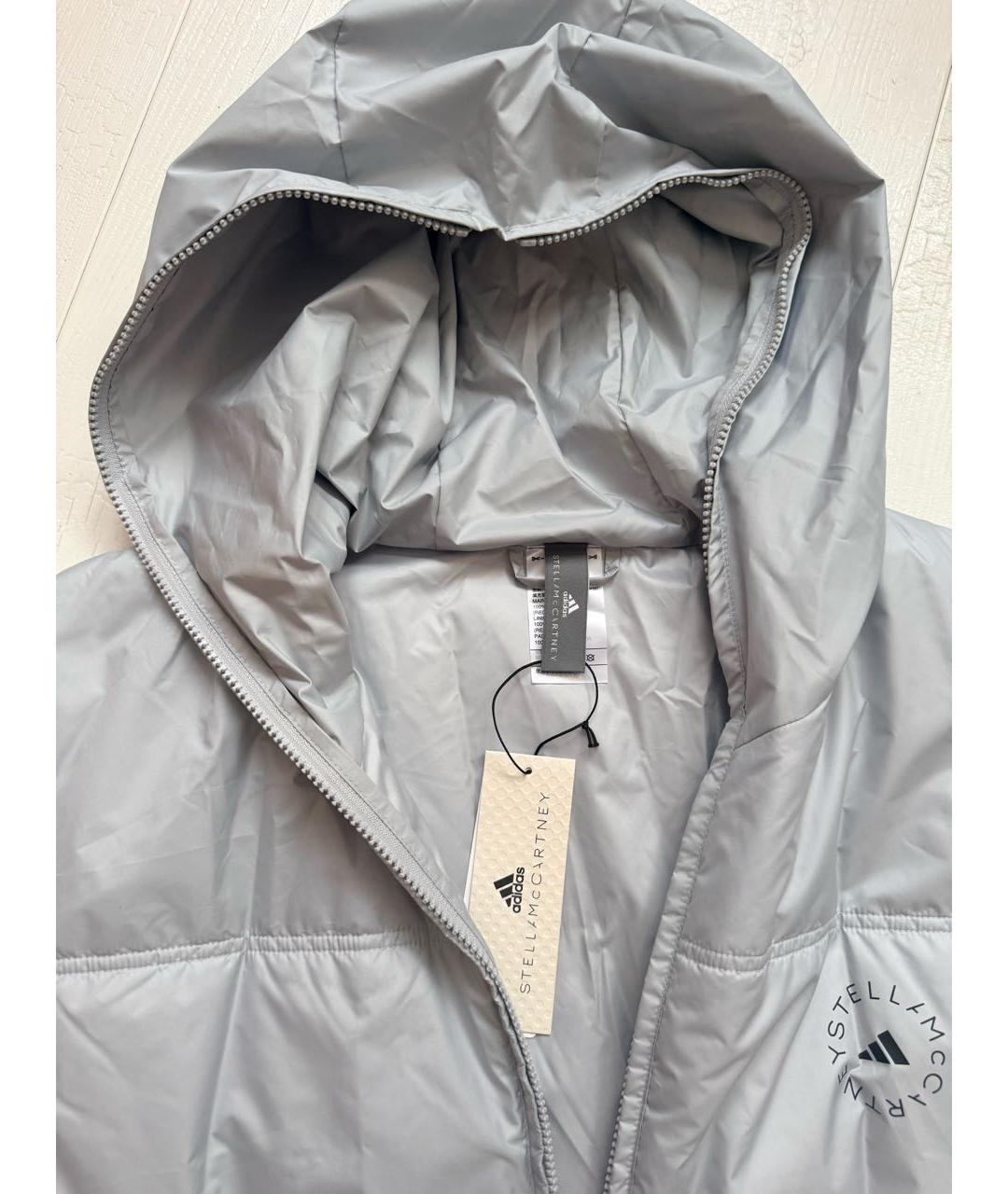 ADIDAS BY STELLA MCCARTNEY Серый полиэстеровый жилет, фото 3