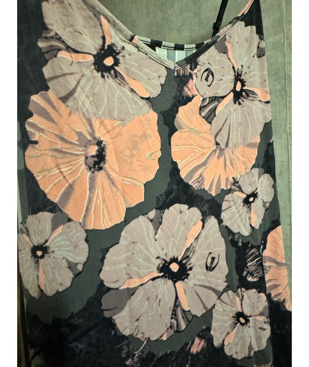 JUST CAVALLI Мульти хлопко-эластановый сарафан, фото 5