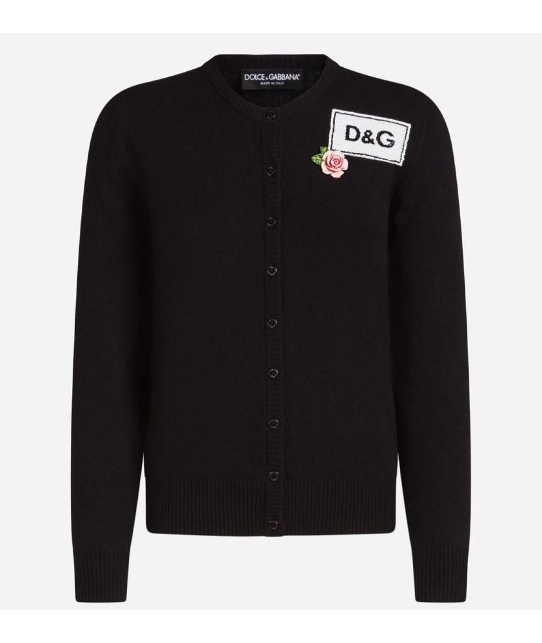 DOLCE&GABBANA Черный кардиган, фото 2