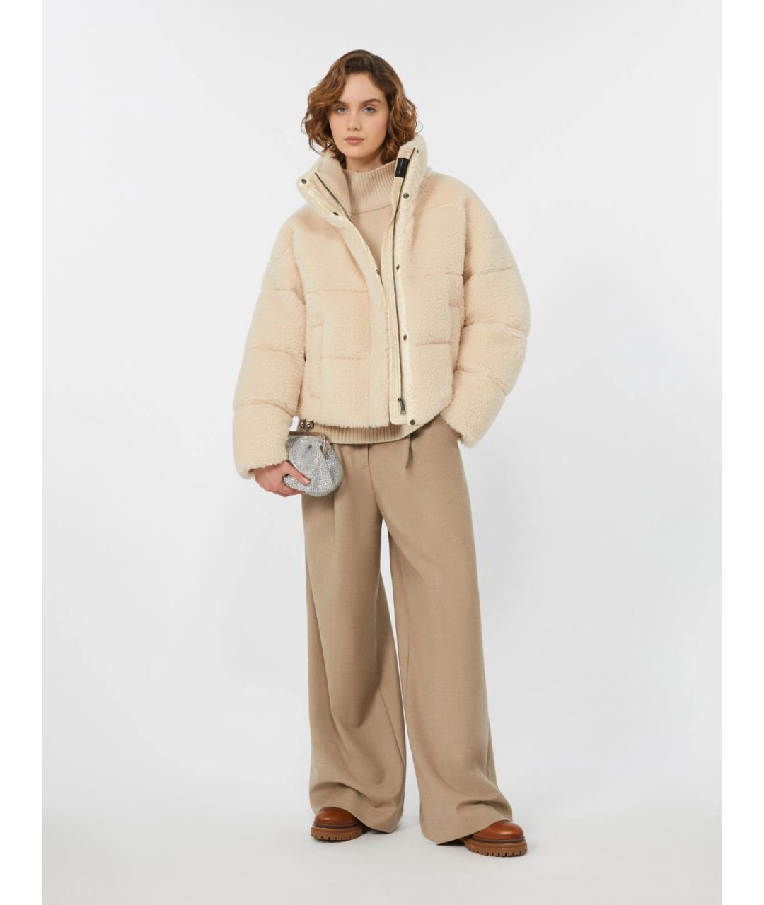 WEEKEND MAX MARA Бежевая куртка, фото 5