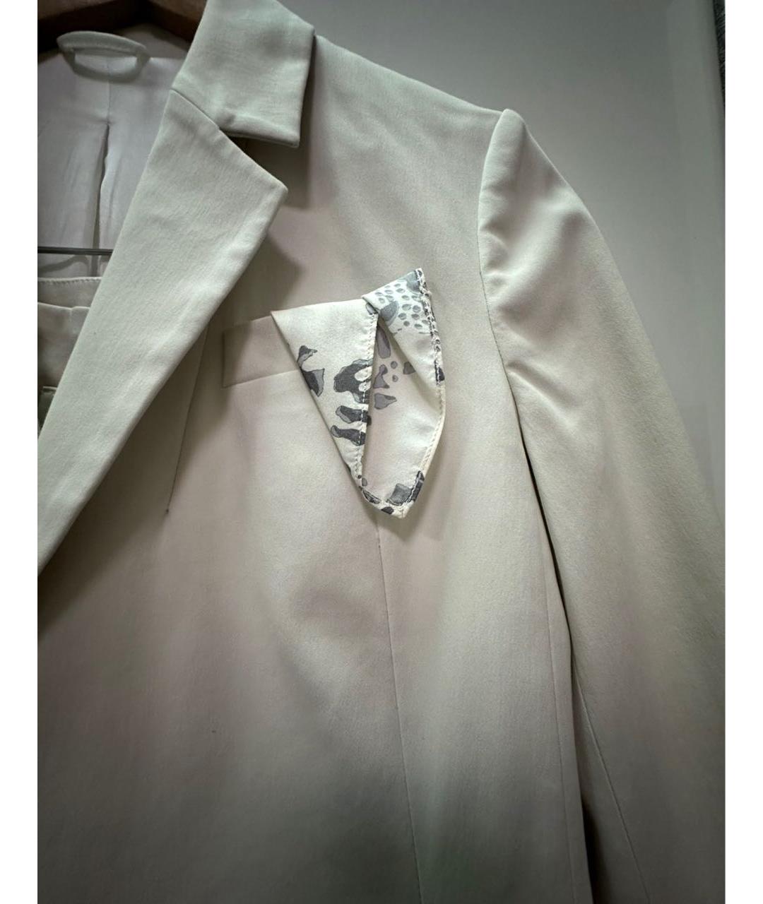 BRUNELLO CUCINELLI Бежевый костюм с брюками, фото 4