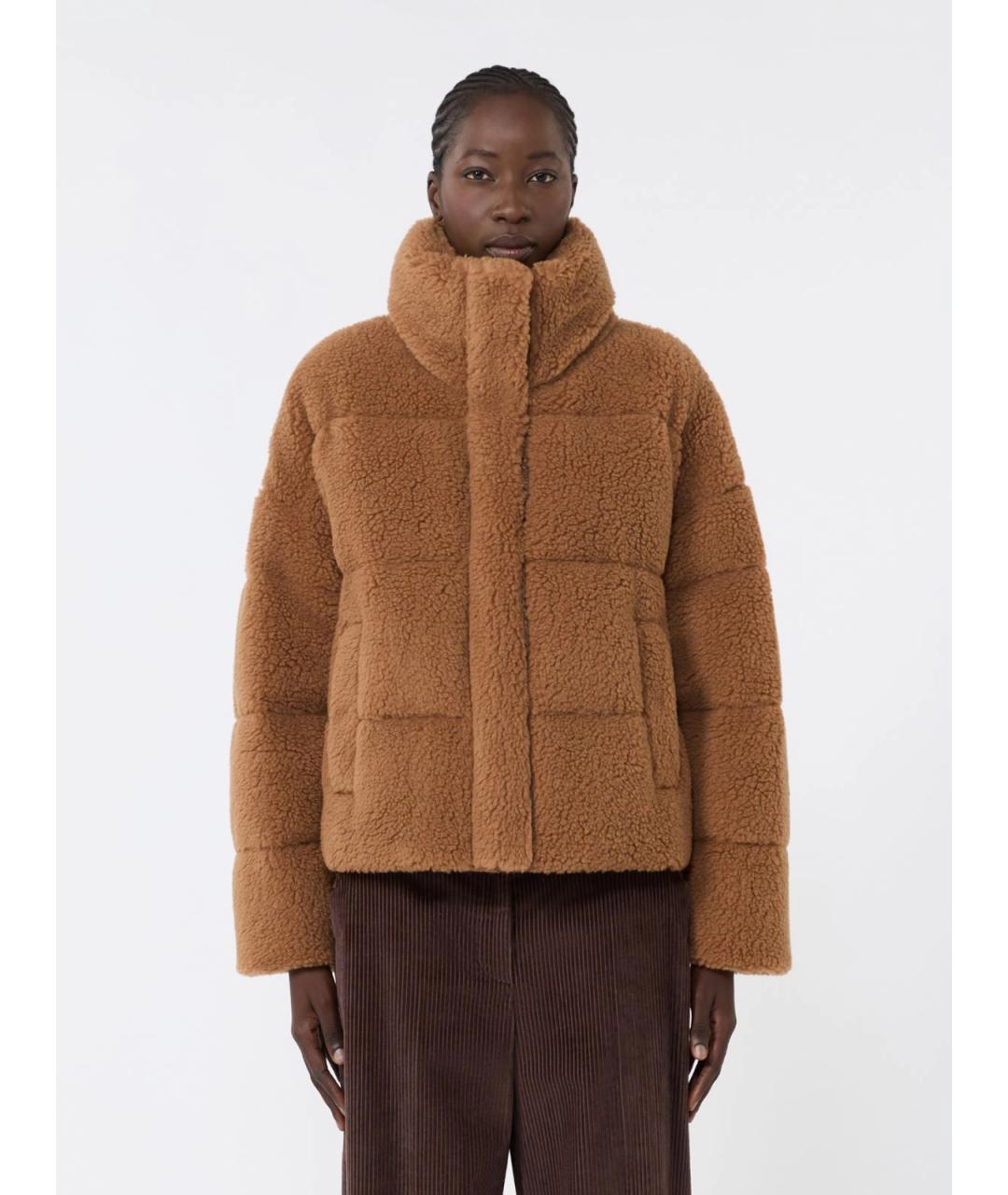 WEEKEND MAX MARA Коричневая куртка, фото 2