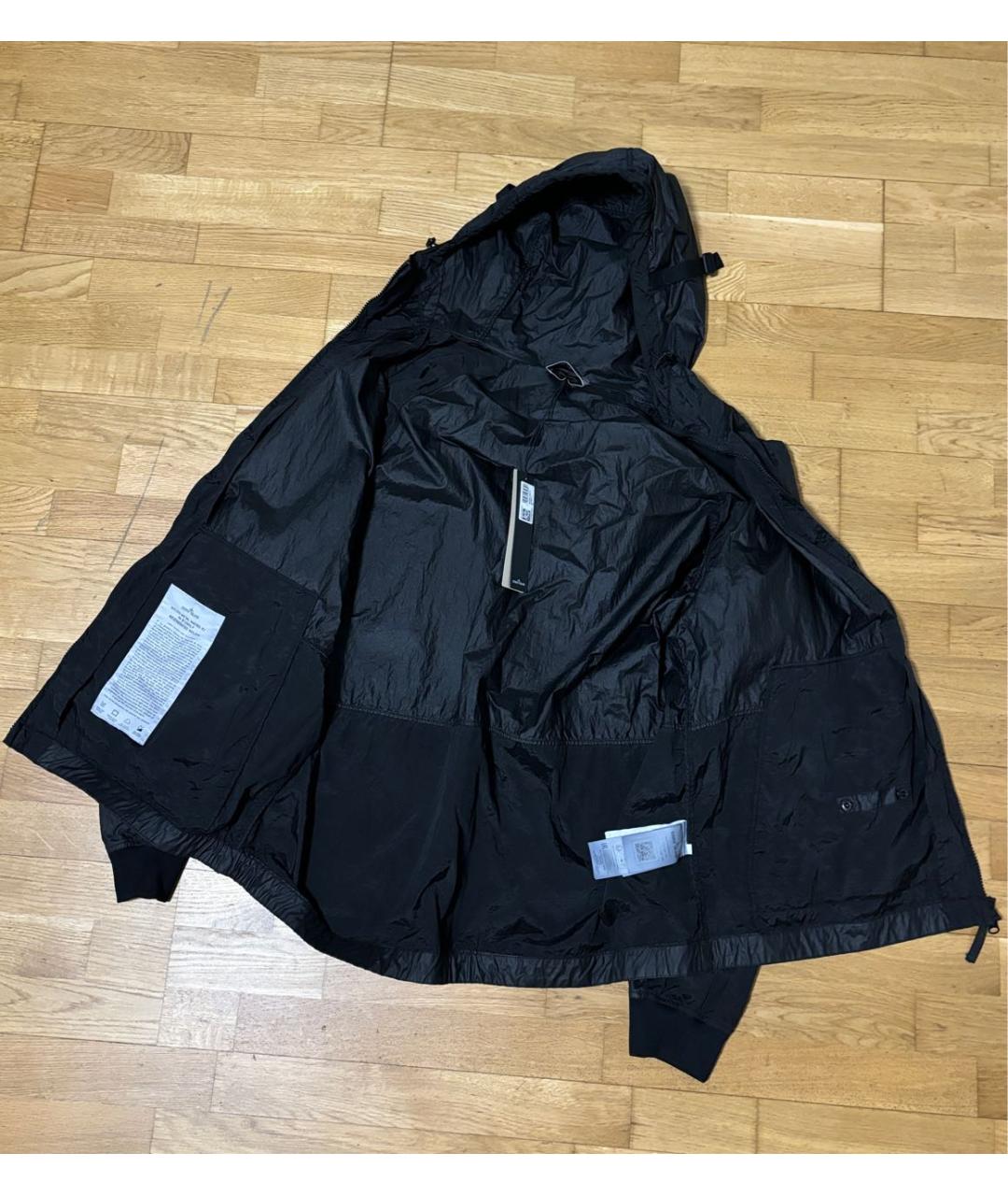 STONE ISLAND Черная куртка, фото 6