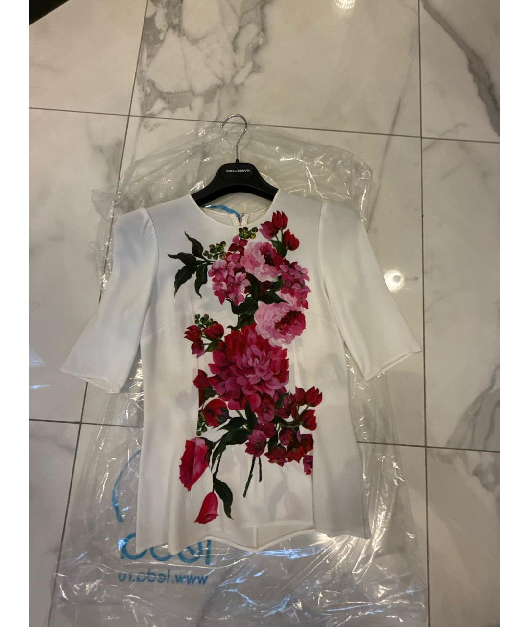 DOLCE&GABBANA Мульти вискозная блузы, фото 4