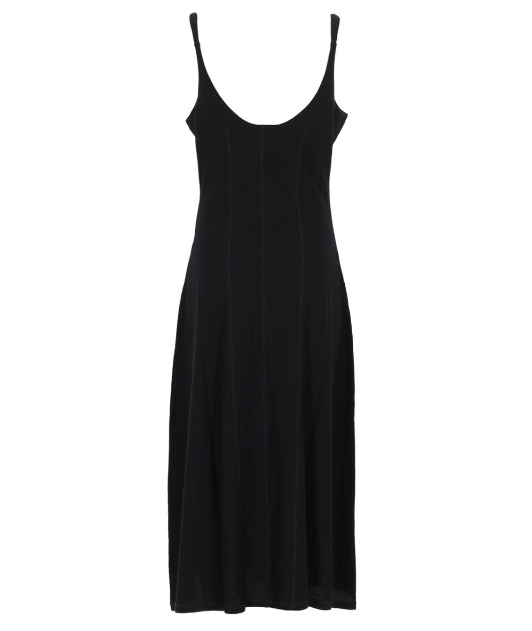 OUR LEGACY Черное хлопковое повседневное платье, фото 2