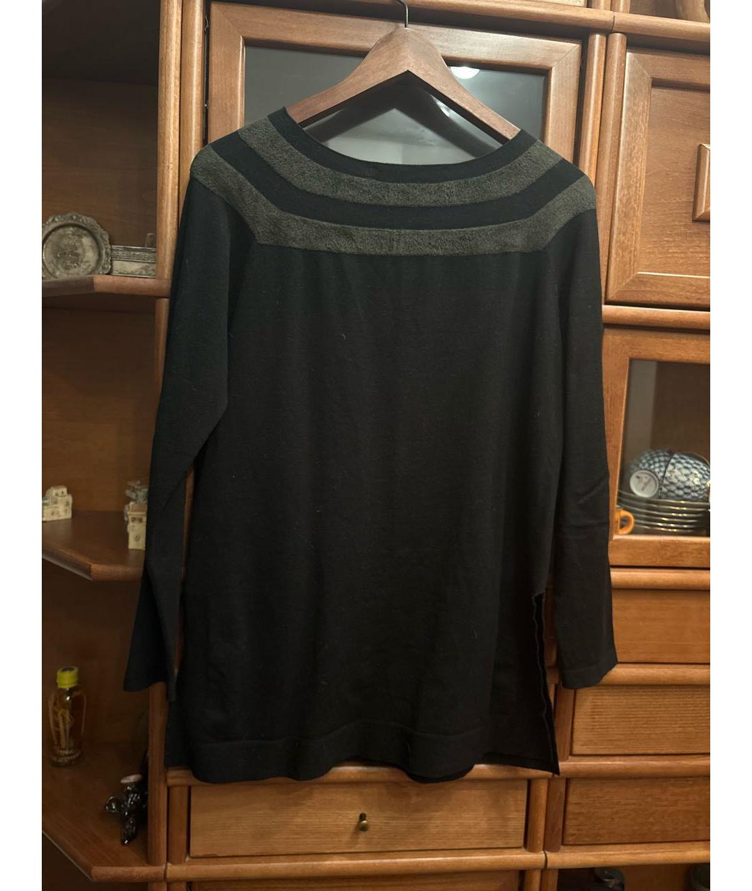 D.EXTERIOR Черный полиэстеровый джемпер / свитер, фото 2