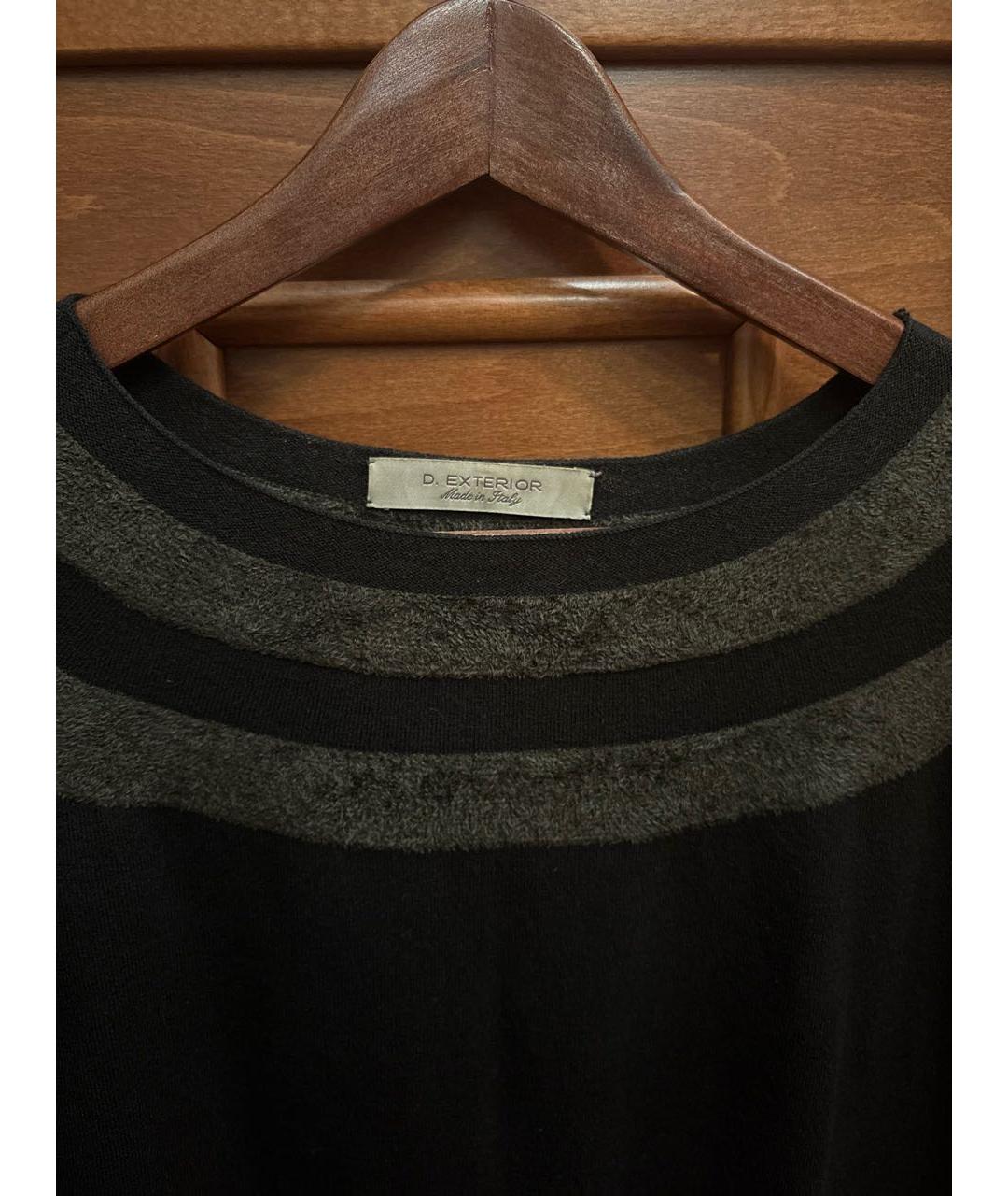 D.EXTERIOR Черный полиэстеровый джемпер / свитер, фото 3