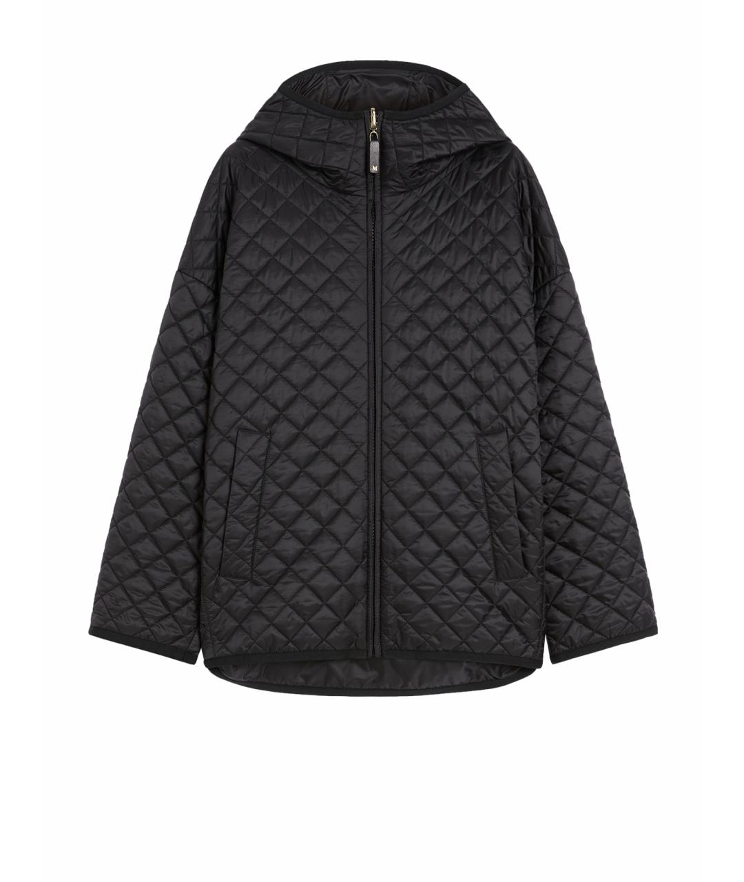 MAX MARA THE CUBE Черная полиэстеровая куртка, фото 1