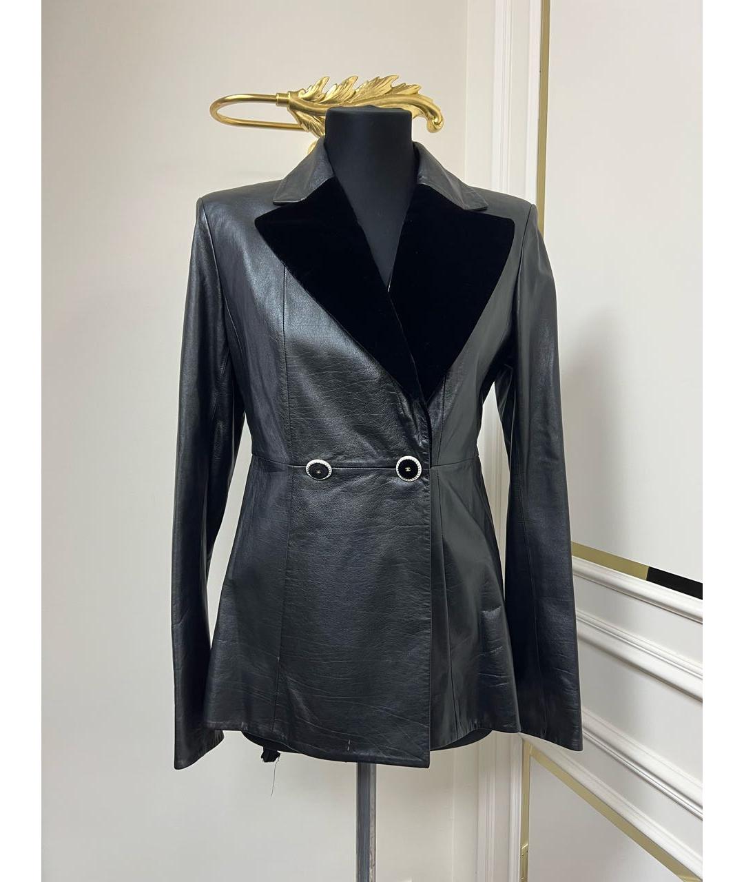 CHANEL Черная куртка, фото 5