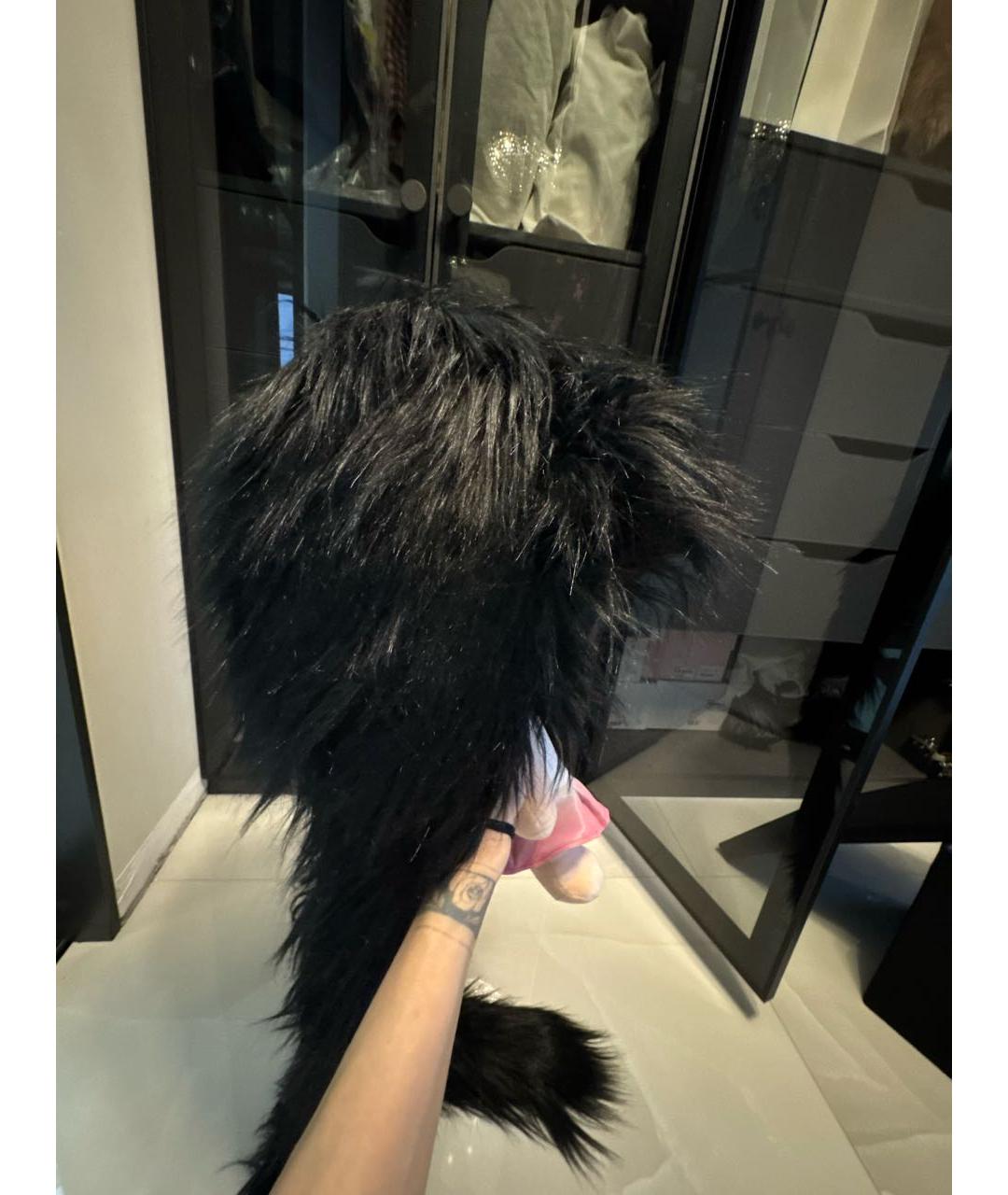 Vaquera Черная шерстяная шапка, фото 2