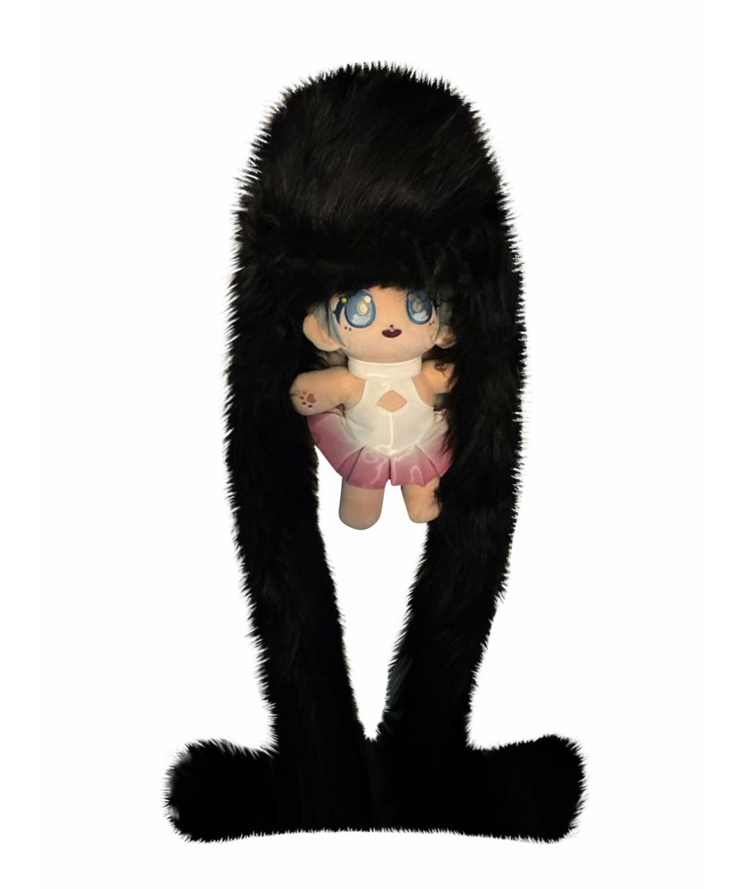 Vaquera Черная шерстяная шапка, фото 1