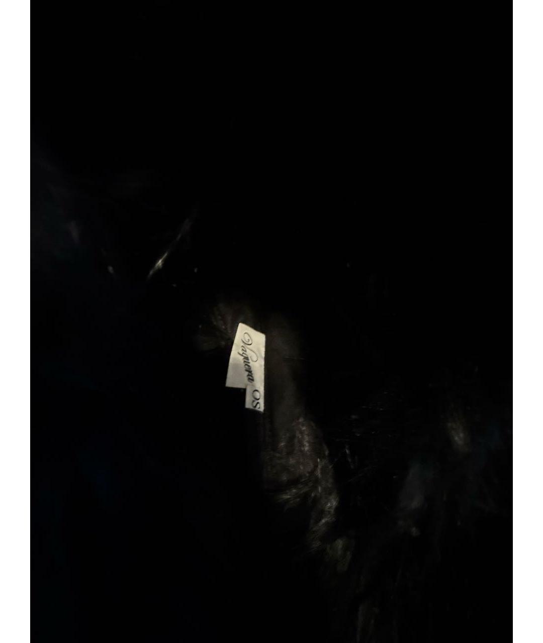 Vaquera Черная шерстяная шапка, фото 3