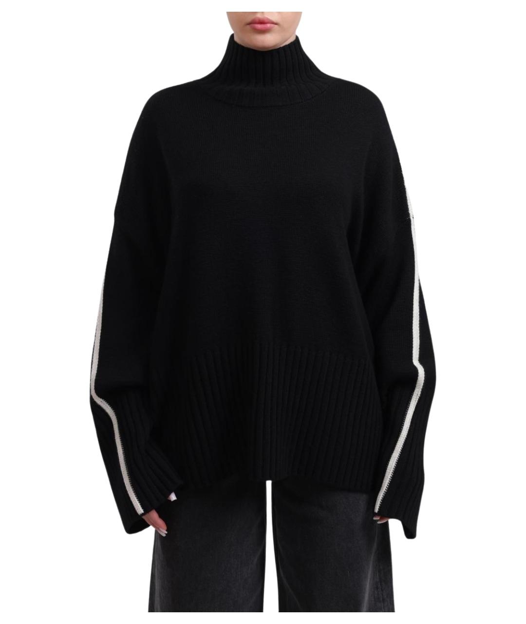 PINKO Черный джемпер / свитер, фото 1