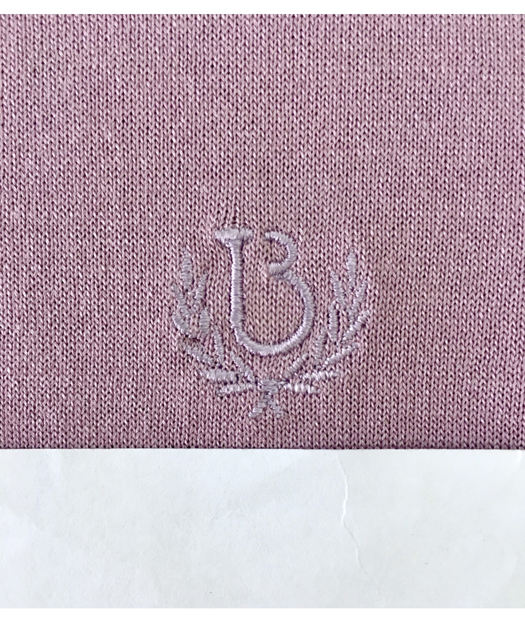 BILANCIONI Фиолетовое шелковое поло с коротким рукавом, фото 4