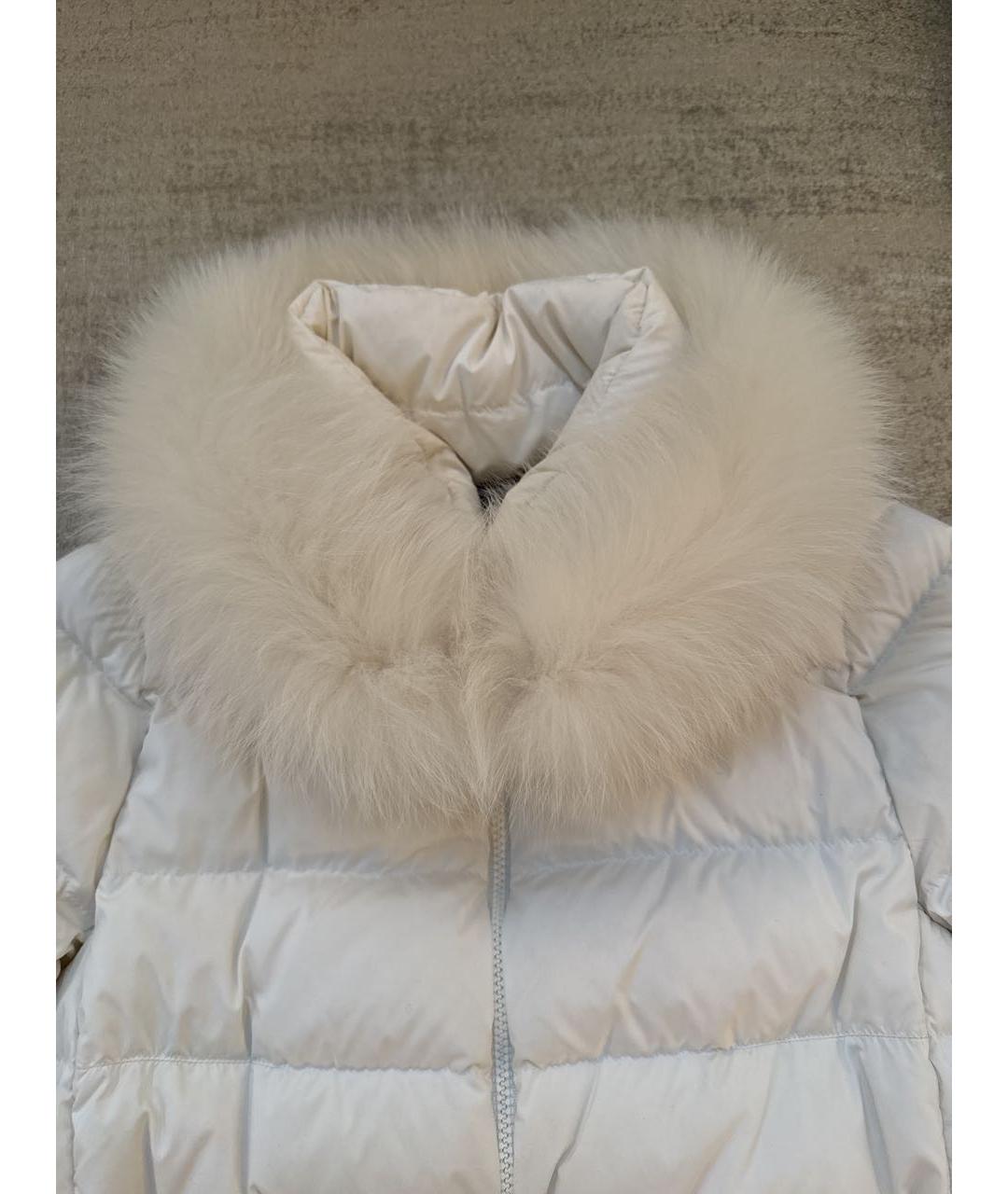 HERNO Белый полиэстеровый пуховик, фото 3