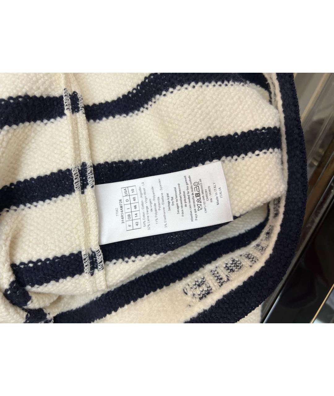 CHRISTIAN DIOR Мульти повседневное платье, фото 6