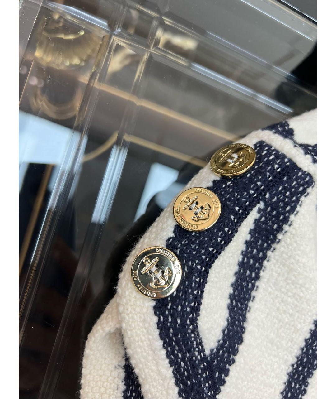 CHRISTIAN DIOR Мульти повседневное платье, фото 4