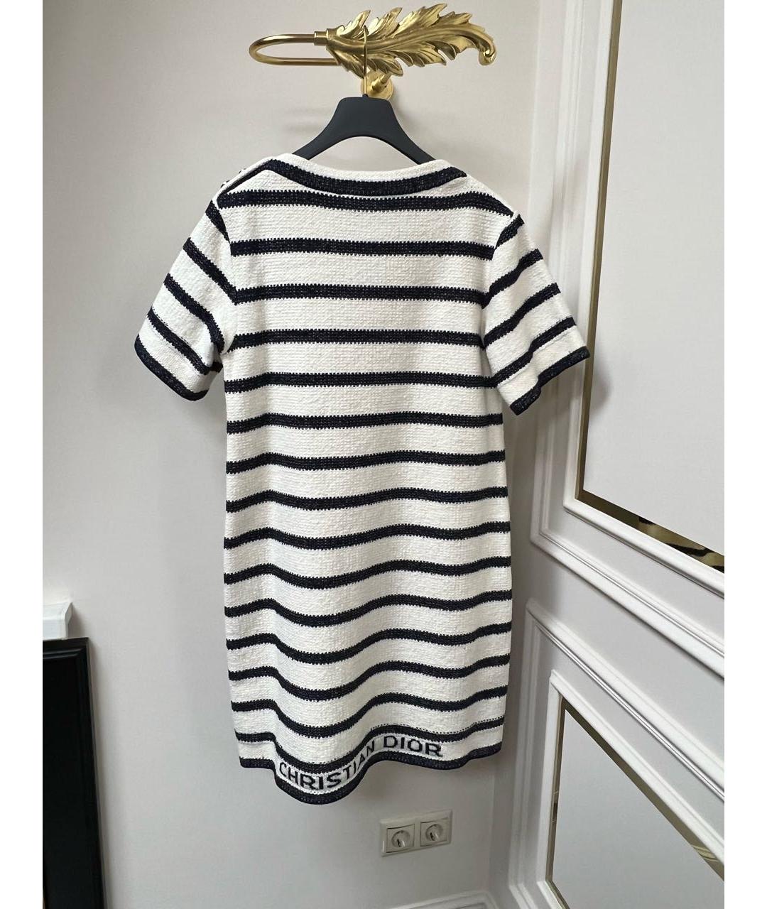 CHRISTIAN DIOR Мульти повседневное платье, фото 8