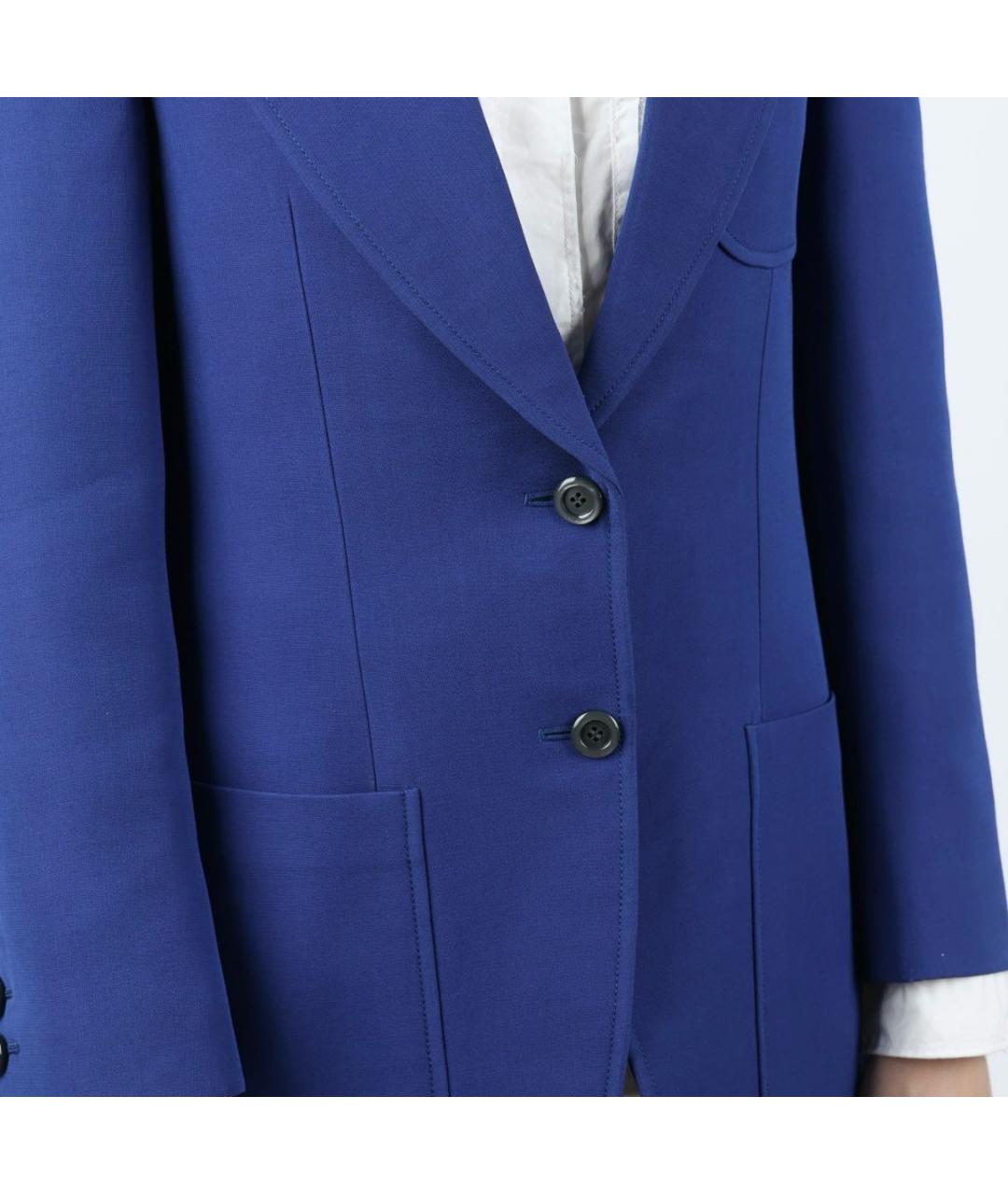 GUCCI Синий жакет/пиджак, фото 6